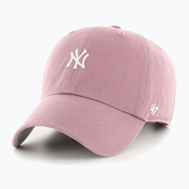 47 Márka MLB New York Yankees Base Runner sapka CLEAN UP lila színben