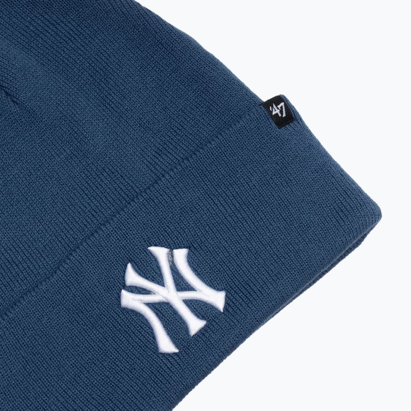Téli sapka 47 Brand MLB New York Yankees Haymaker timber blue 3