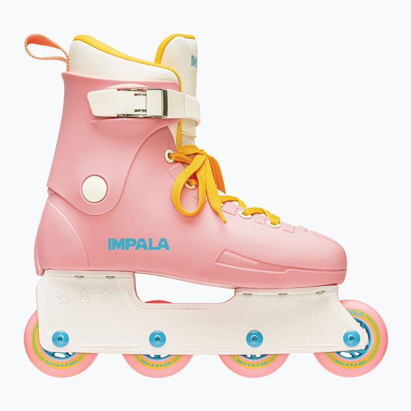 Női görkorcsolya IMPALA Lightspeed Inline Skate rózsaszín sárga