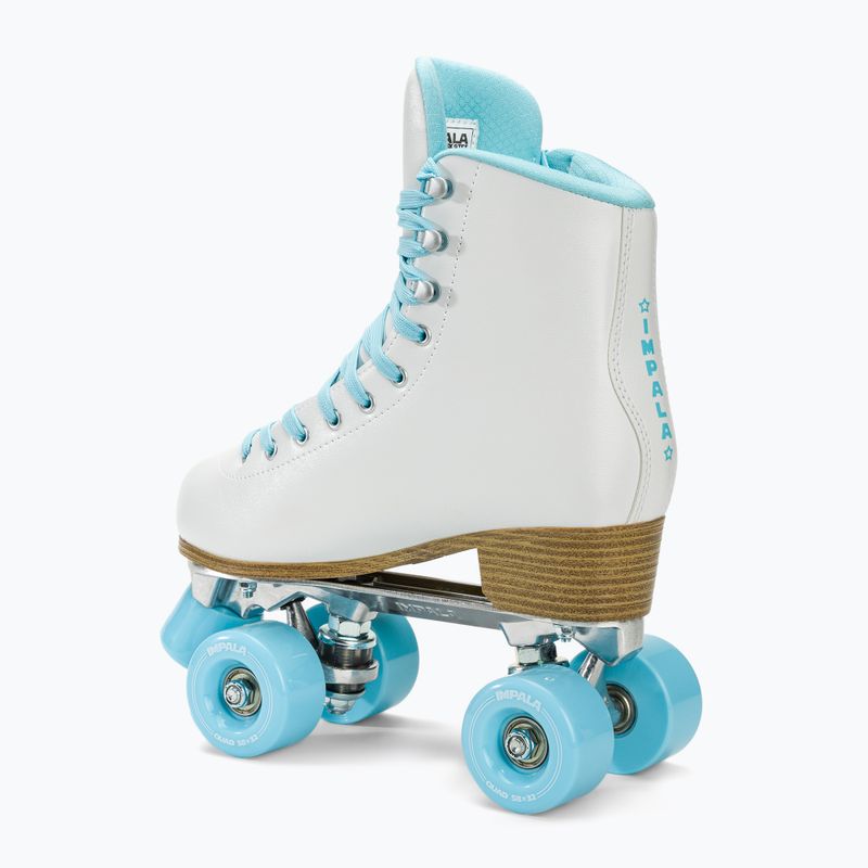 Női kétsoros görkorcsolya IMPALA Quad Skate white ice 4