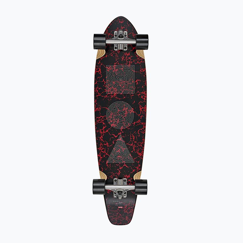 Globe The All-Time piros márvány stack longboard 3
