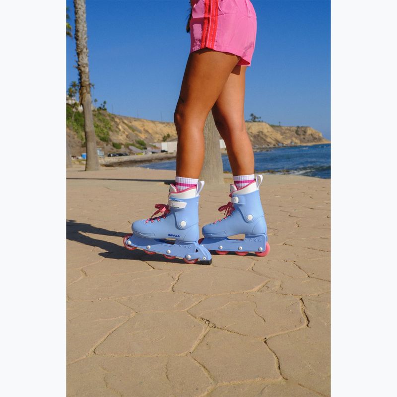 Női görkorcsolya IMPALA Lightspeed Inline Skate blue raspberry 11