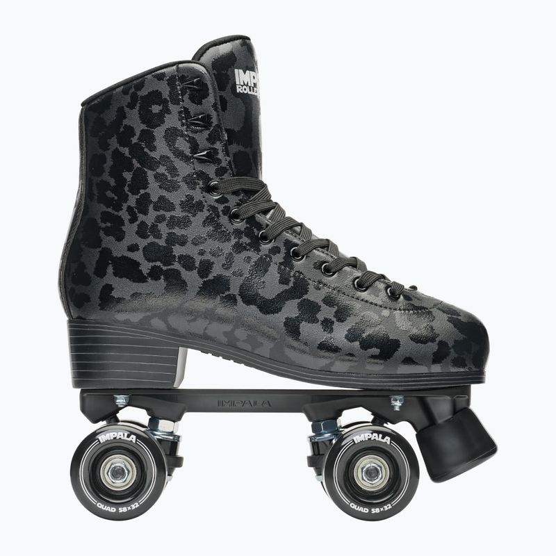 Női görkorcsolya IMPALA Quad Skate black leopard 2