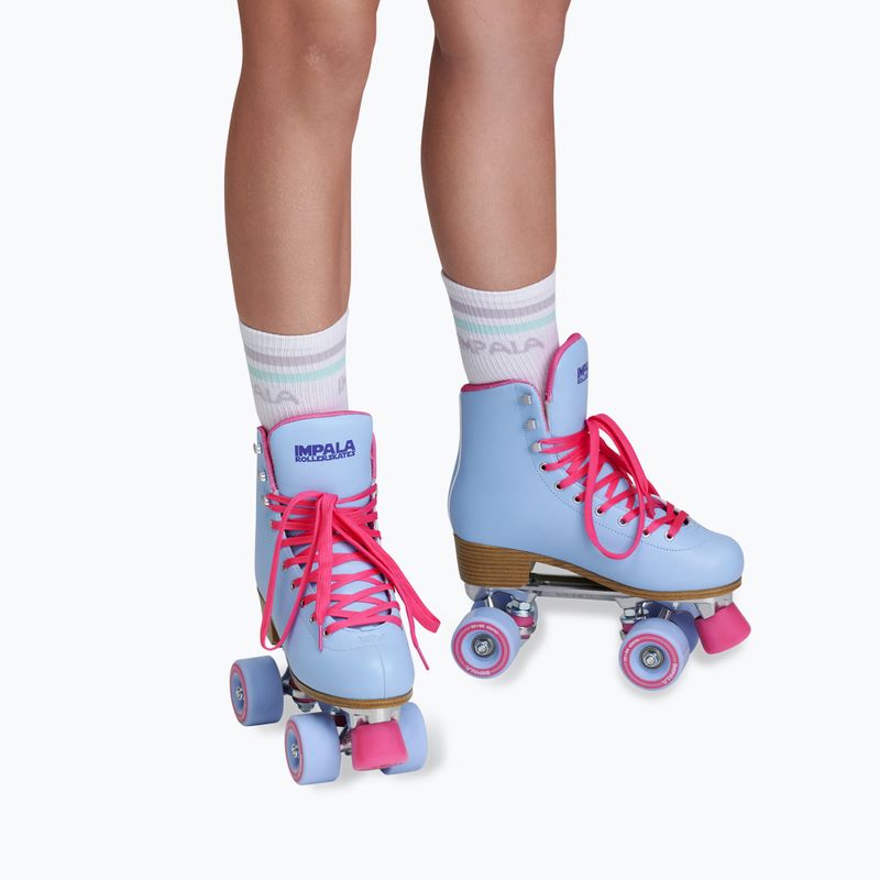 Női görkorcsolya IMPALA Quad Skate blue raspberry 7