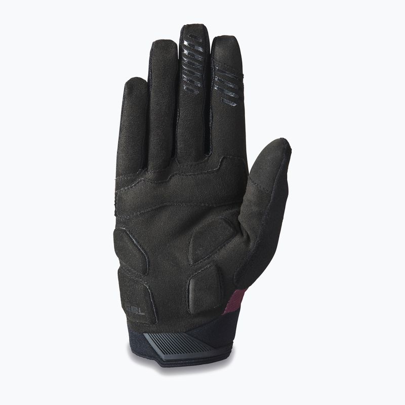 Dakine női kerékpáros kesztyű Syncline Gel bordó-fekete D10003741 6