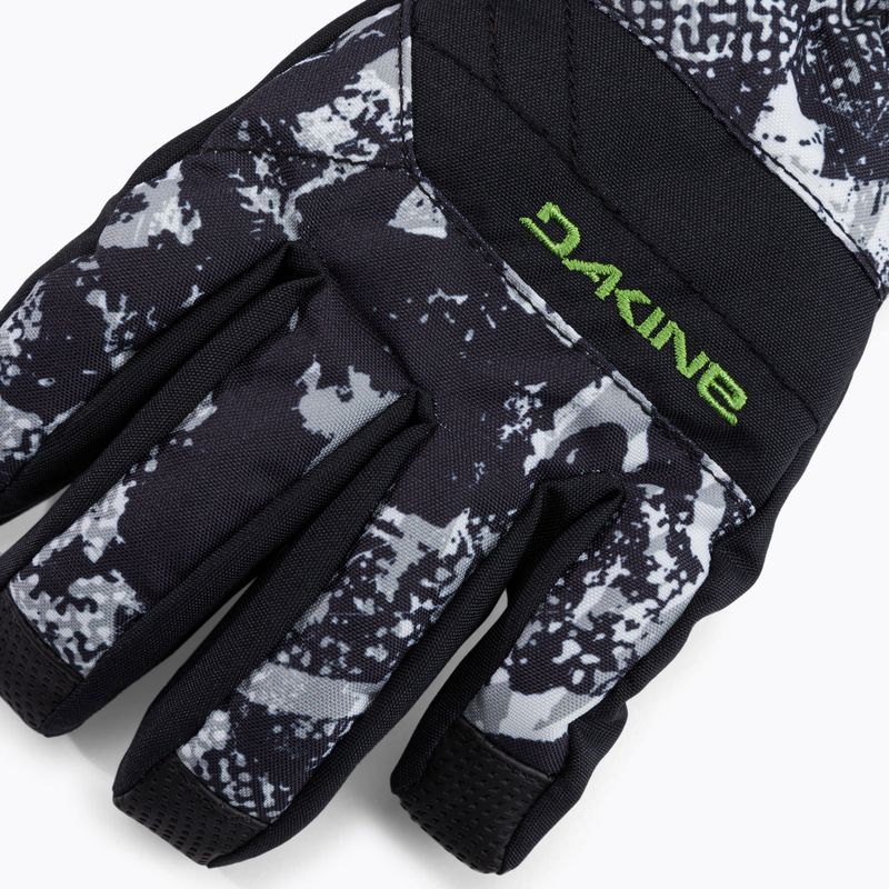 Dakine Yukon gyermek snowboard kesztyű fekete-szürke D10003195 4