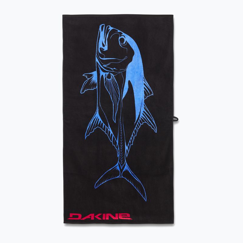 Dakine frottír strandtörölköző fekete-kék D10003712