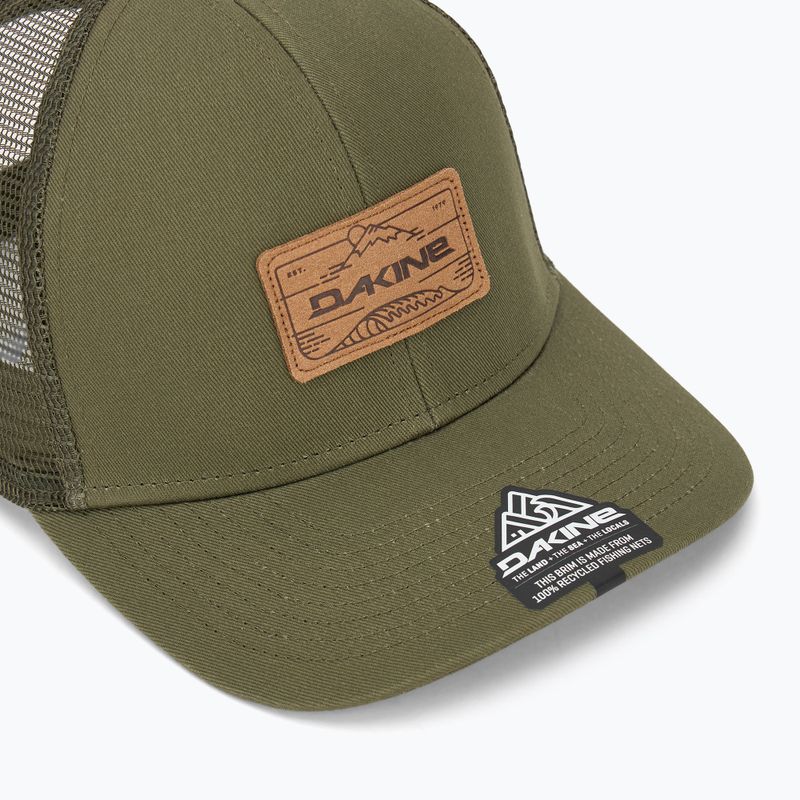 Dakine Peak To Peak Trucker zöld baseball sapka 3