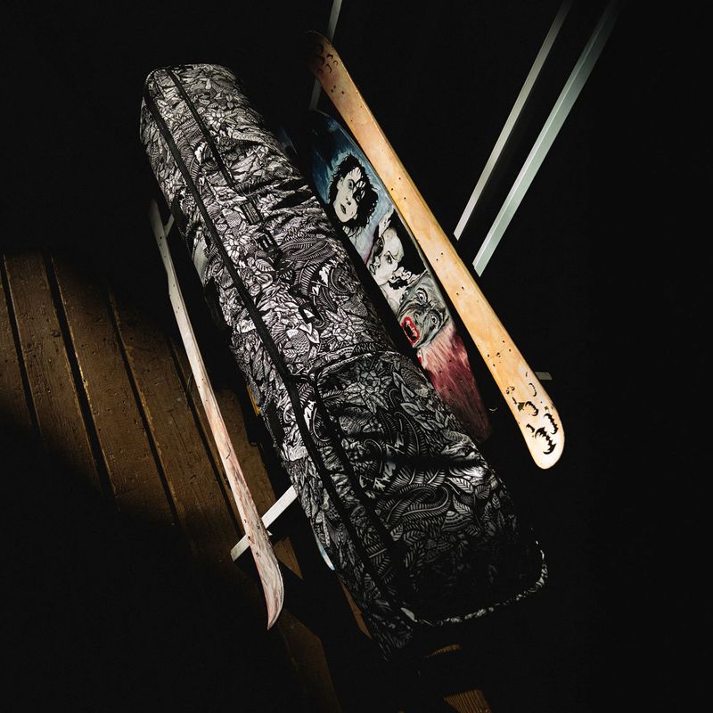 Sí táska Dakine Fall Line Ski Roller Bag kingdom black 3