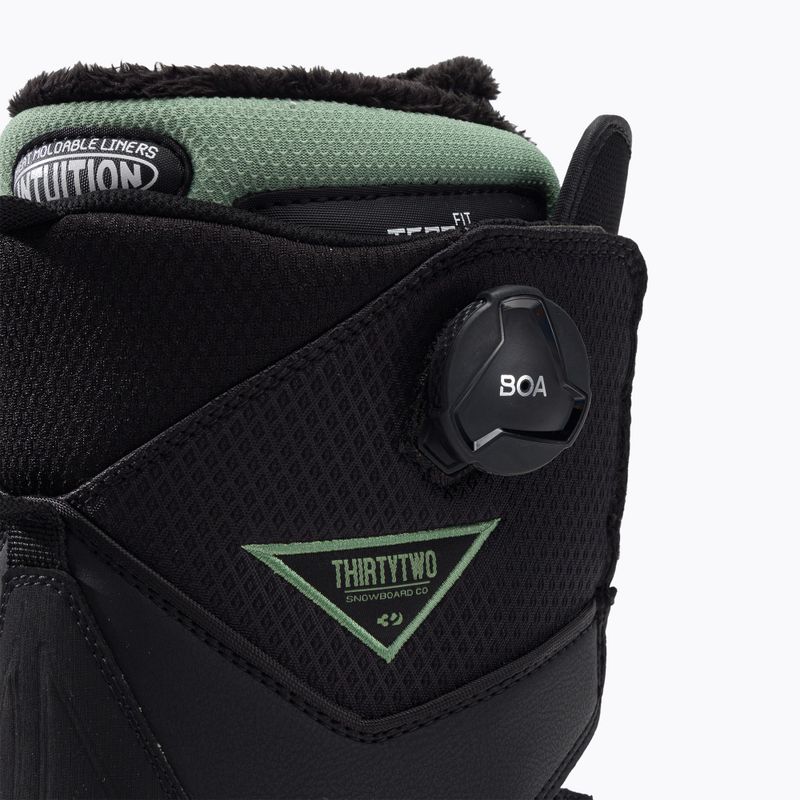 Női snowboard csizma THIRTYTWO Lashed Double Boa W'S fekete 8205000207 7
