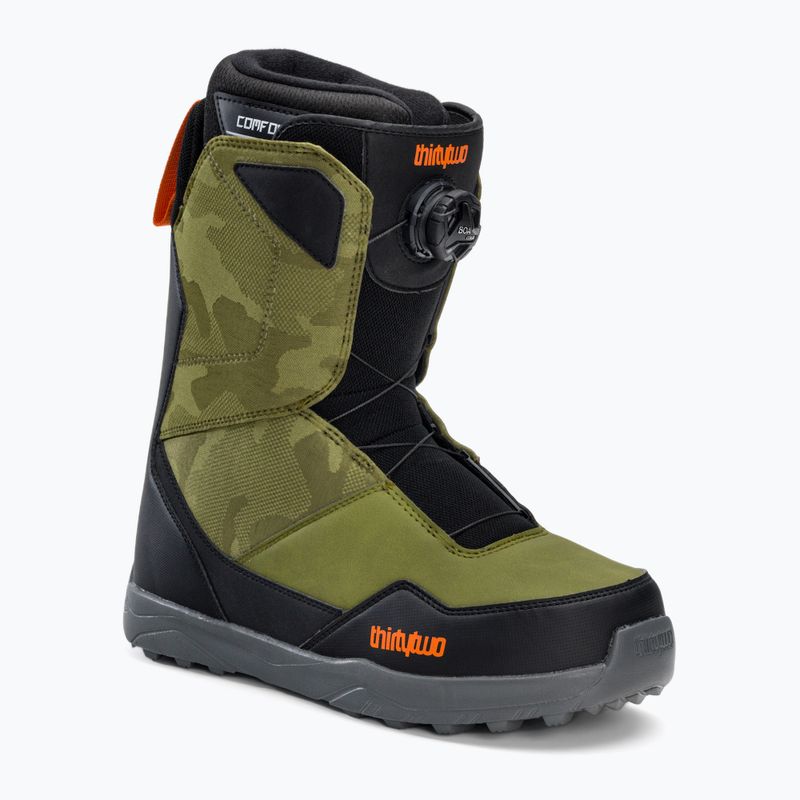 Férfi THIRTYTWO Shifty Boa '22 snowboard bakancs zöld 8105000488