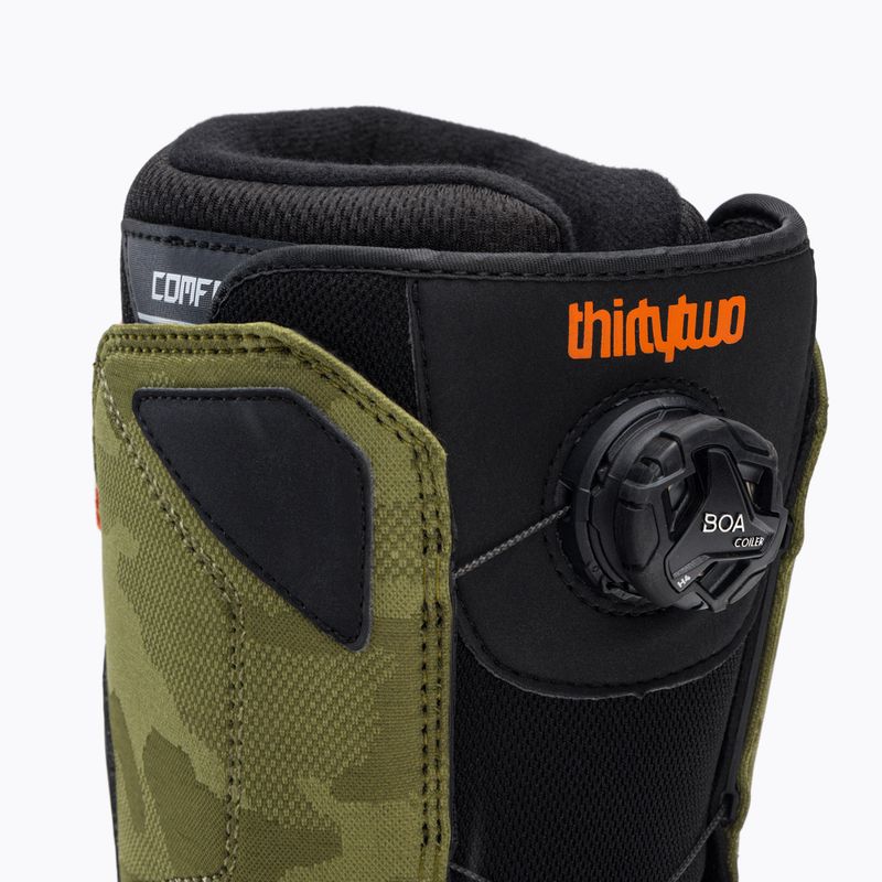 Férfi THIRTYTWO Shifty Boa '22 snowboard bakancs zöld 8105000488 6