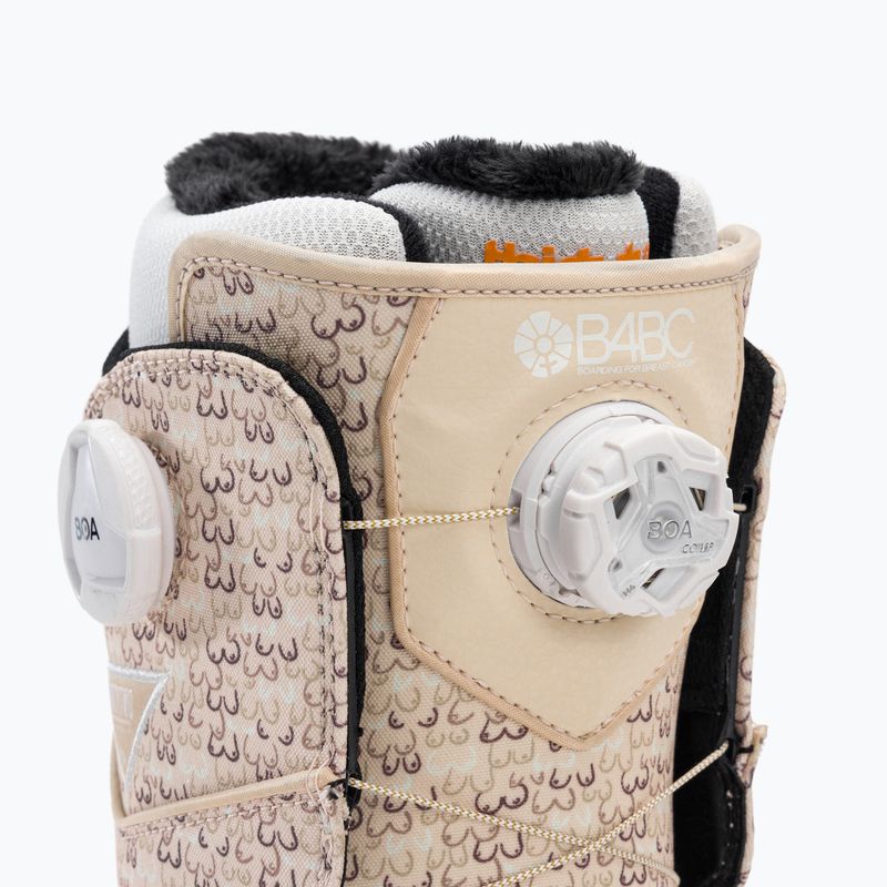 Női snowboard csizma THIRTYTWO Lashed Double Boa W'S B4Bc '22 bézs 8207000033 6