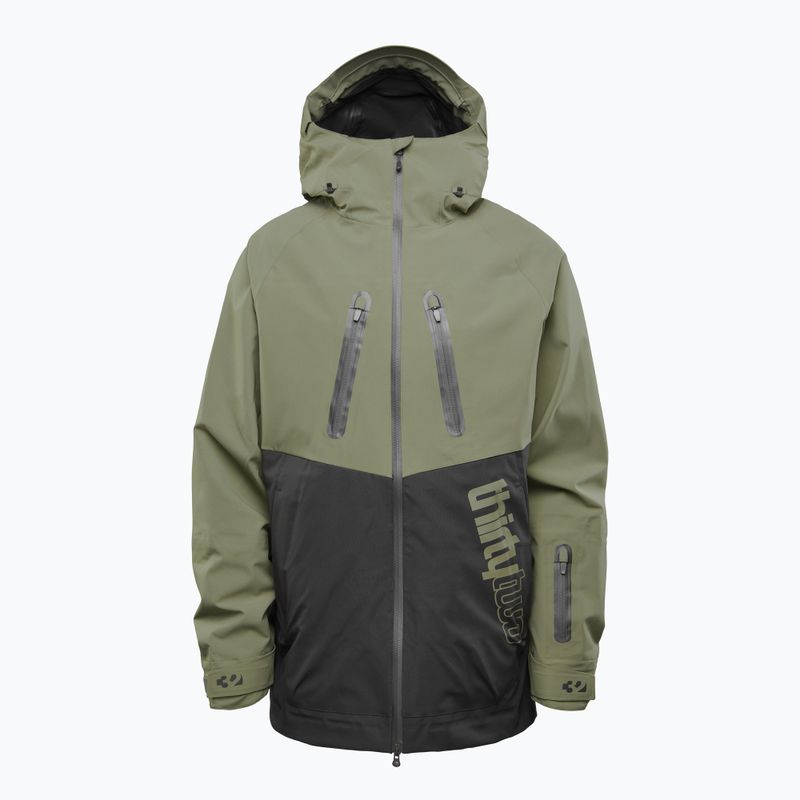 Férfi snowboard kabát ThirtyTwo TM-3 black/olive