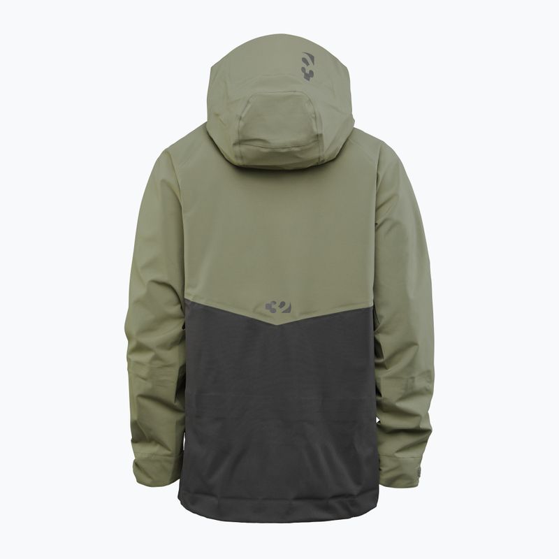 Férfi snowboard kabát ThirtyTwo TM-3 black/olive 2