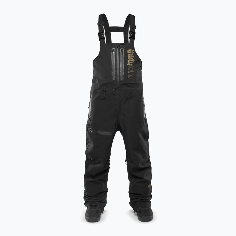 Férfi snowboard nadrág ThirtyTwo TM-3 Bib black