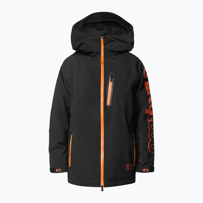 Gyerek snowboard kabát ThirtyTwo Youth Grasser Insulated black/orange