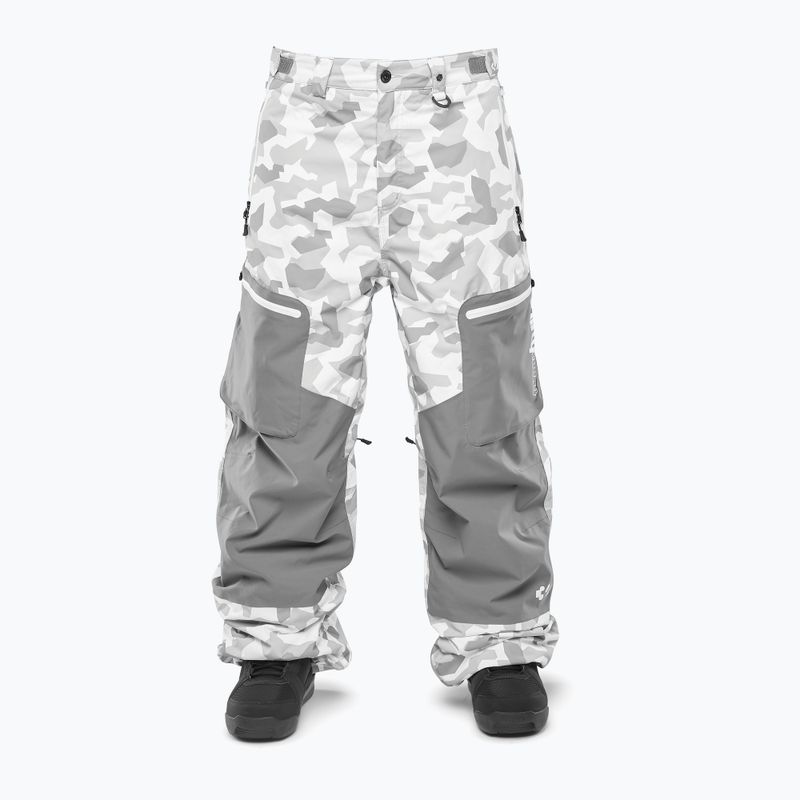 Férfi snowboard nadrág ThirtyTwo TM white/camo