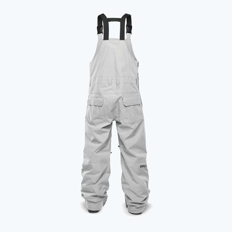 Férfi snowboard nadrág ThirtyTwo Basement Bib charcoal 2