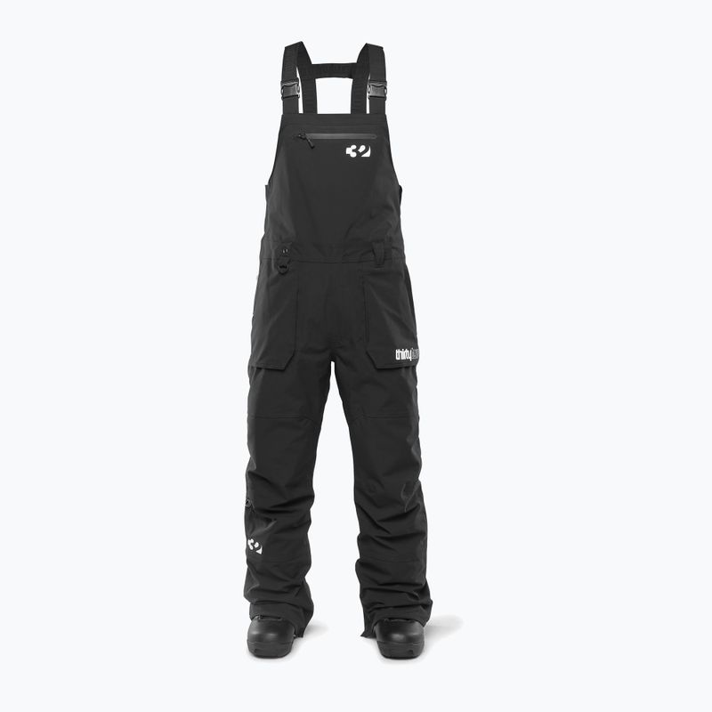 Női snowboard nadrág ThirtyTwo Basement Bib black