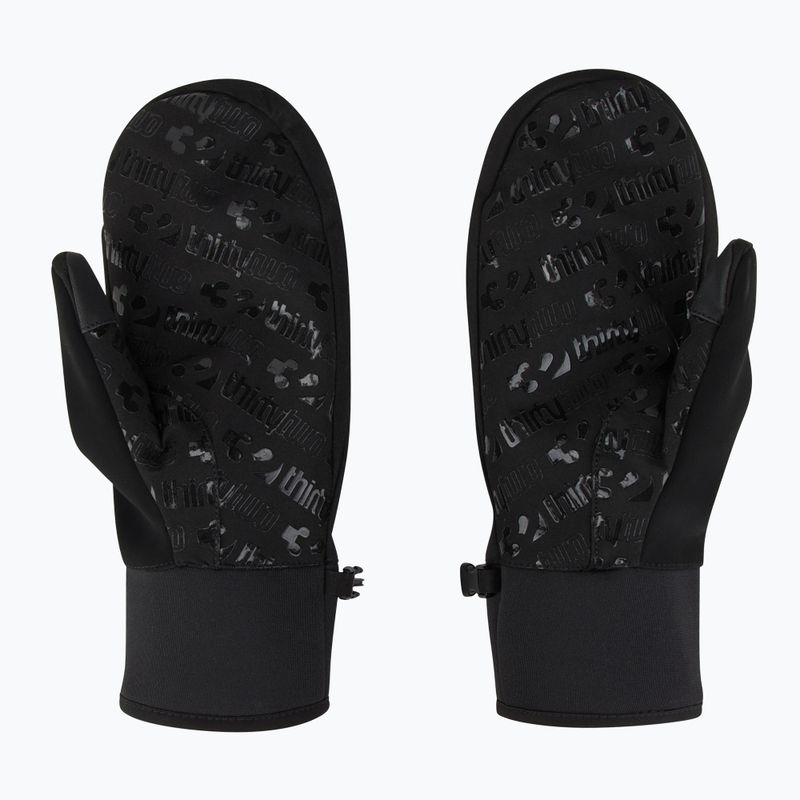 Férfi snowboard kesztyű ThirtyTwo Gateway Mitt black/green 3