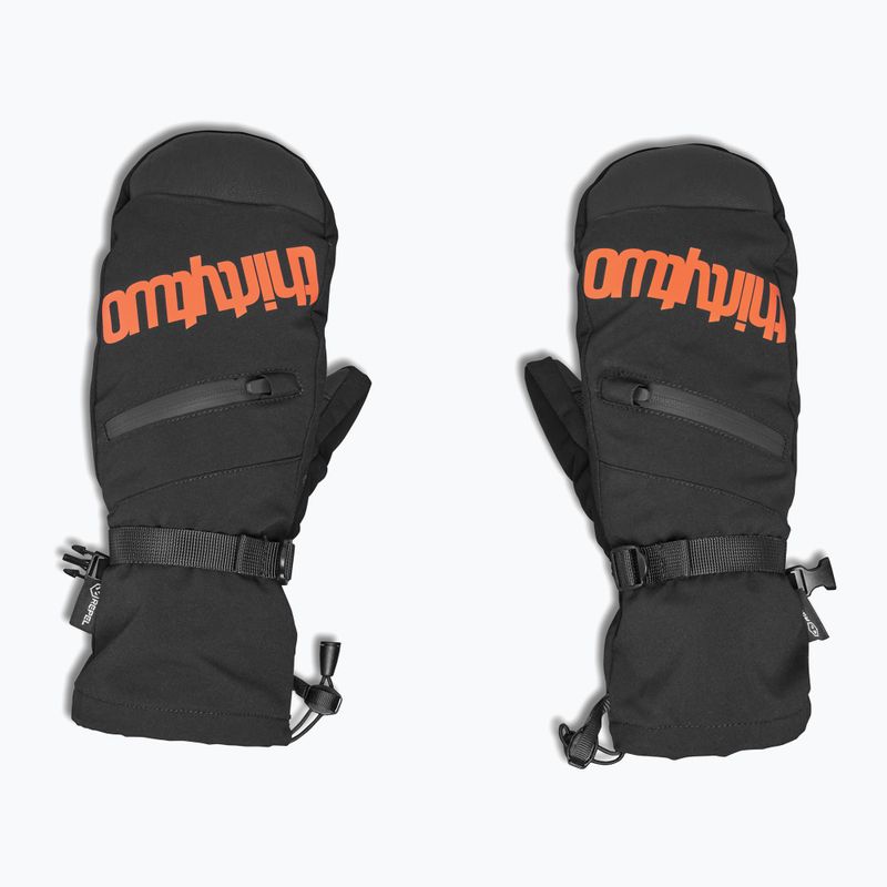 Gyerek snowboard kesztyű ThirtyTwo Youth Corp Mitt black/black
