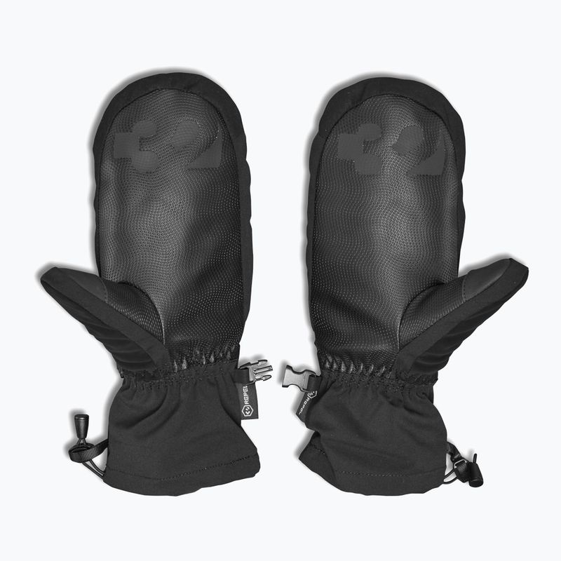Gyerek snowboard kesztyű ThirtyTwo Youth Corp Mitt black/black 2