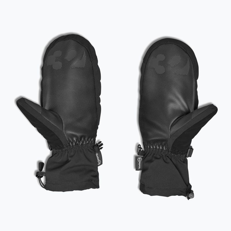 Gyerek snowboard kesztyű ThirtyTwo Youth Corp Mitt black/green 2