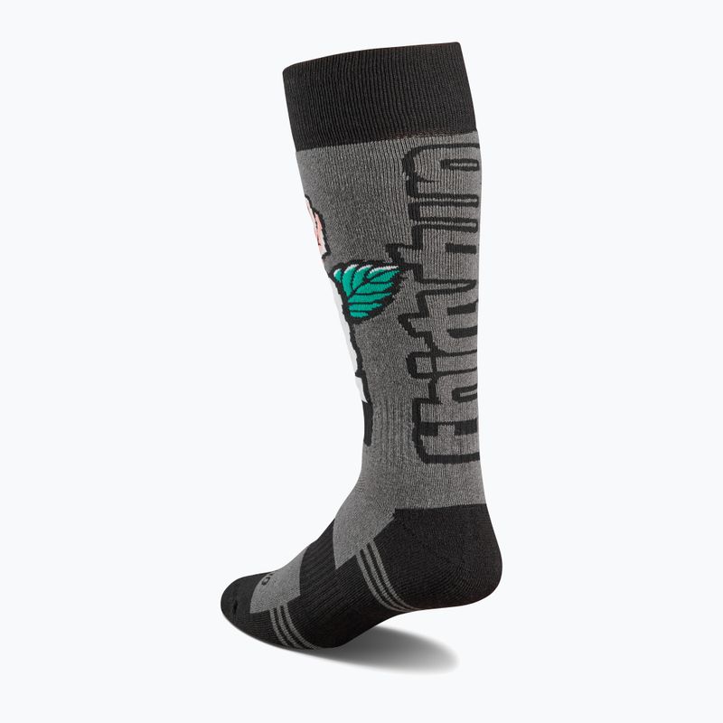 Férfi snowboard zokni ThirtyTwo TM Merino black/charcoal 2