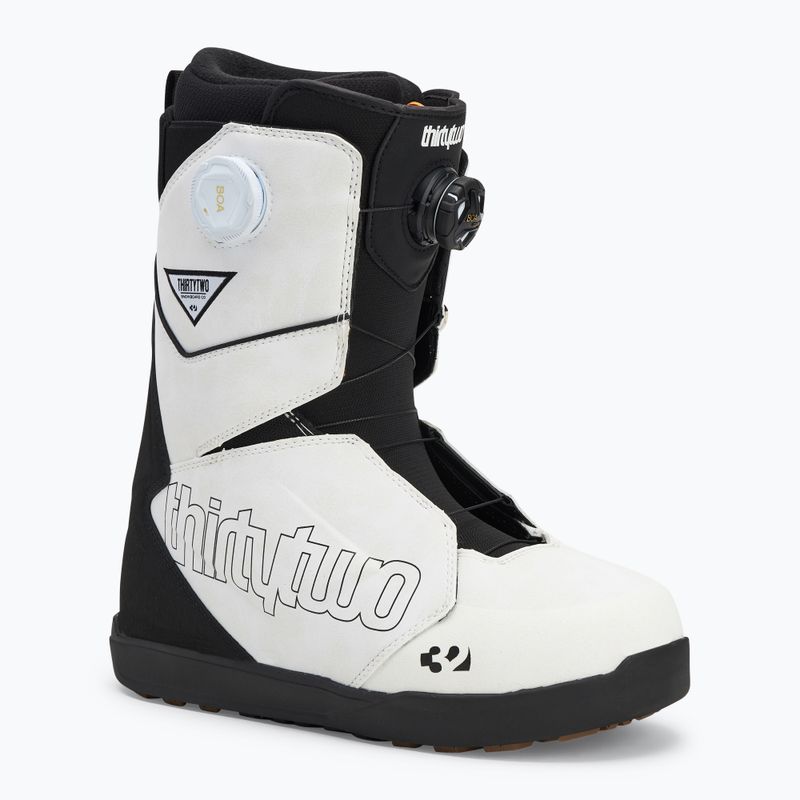 Férfi snowboard cipő ThirtyTwo Lashed Double Boa '24 white/black