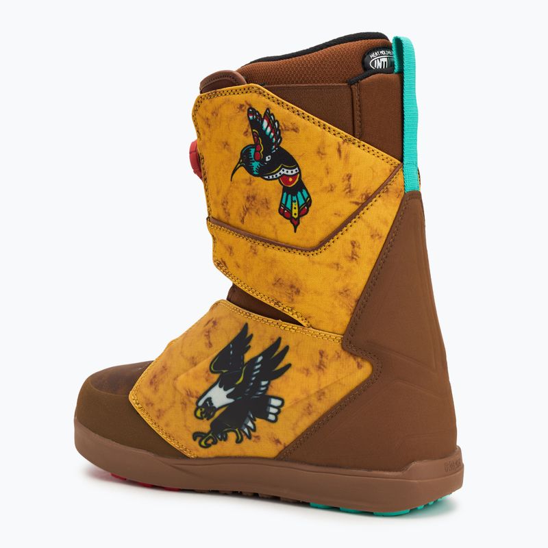Férfi snowboard cipő ThirtyTwo Lashed Double Boa Fava '24 tobacco 2