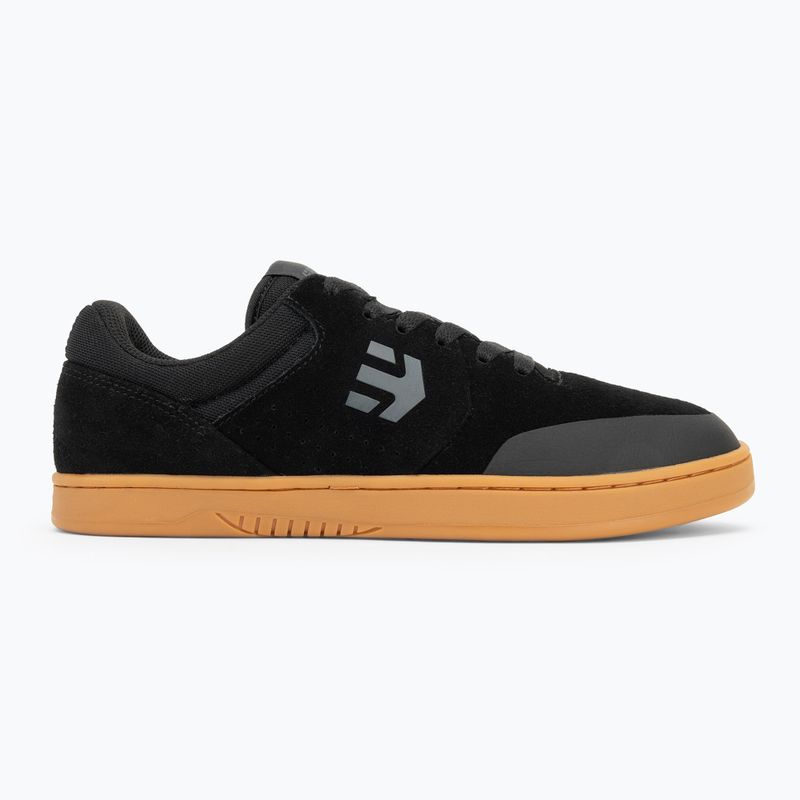 Etnies Barge LS fekete nyers férfi cipő 2