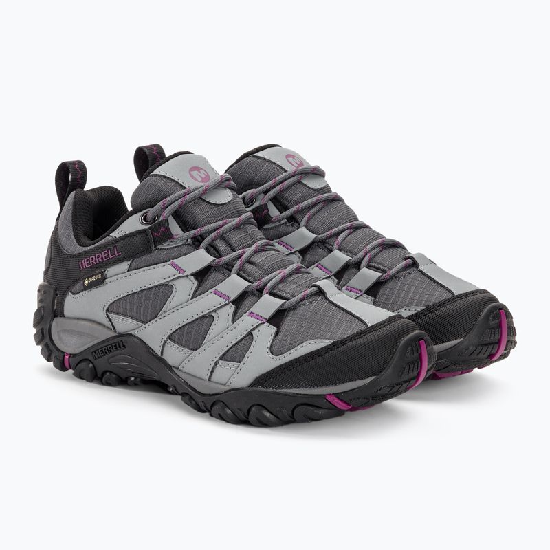 Női túrabakancs Merrell Claypool Sport GTX monument/mulberry 4