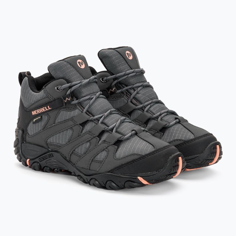 Női túrabakancs Merrell Claypool Sport Mid GTX grey/peach 4