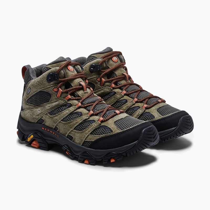 Férfi túracipők Merrell Moab 3 Mid Gtx olive 9