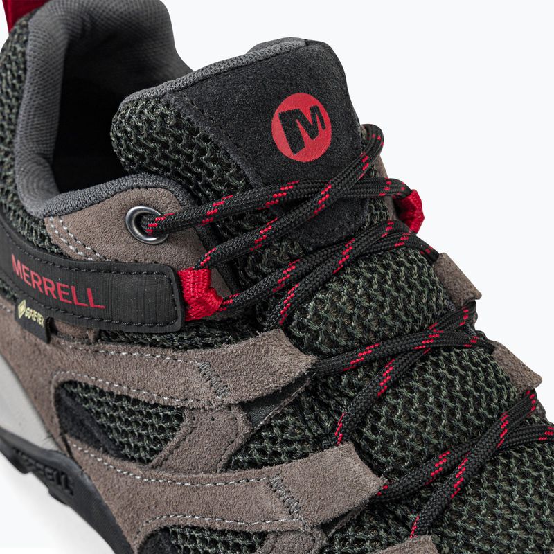 Merrell Alverstone GTX férfi túrabakancs fekete/szürke J036213 8