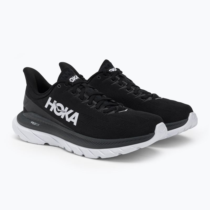 HOKA Mach 4 férfi futócipő fekete 1113528-BDSD 4