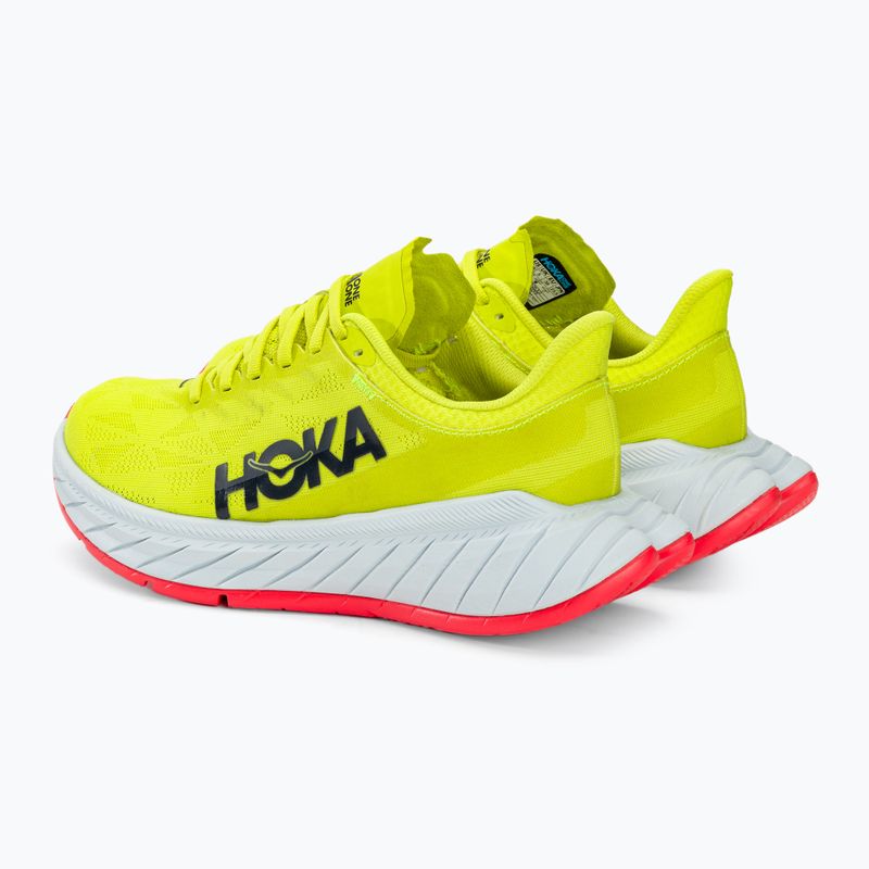 női futócipő  HOKA Carbon X 2 evening primrose/fiesta 4