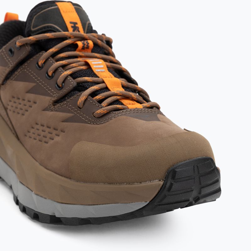 Férfi túrabakancs HOKA Kaha Low GTX otter persimmon/orange 7