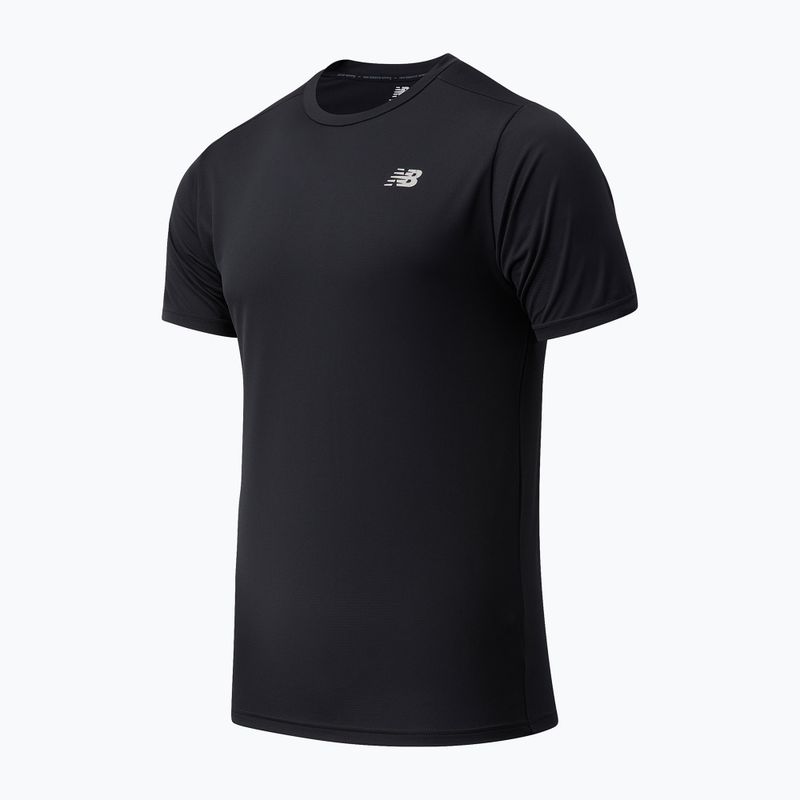 New Balance Core Run férfi póló fekete 5