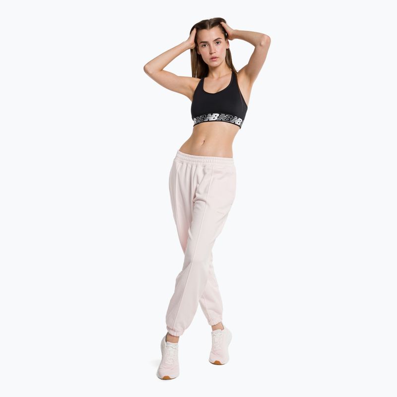 New Balance NB Pace Bra 3.0 fitneszmelltartó fekete NBWB11034 2