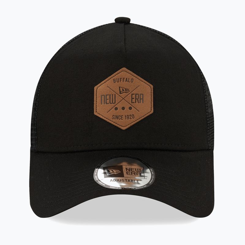 Férfi baseballsapka New Era Heritage Patch 9Forty Af Trucker black 3