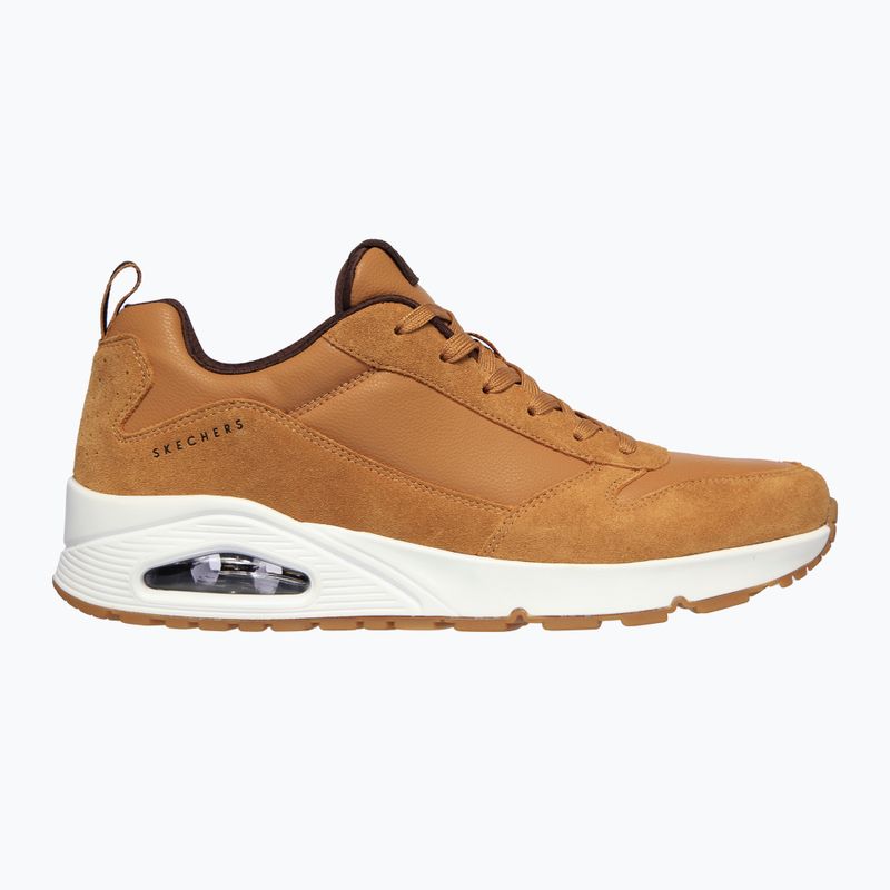 Férfi cipő SKECHERS Uno Stacre whiskey/white 9