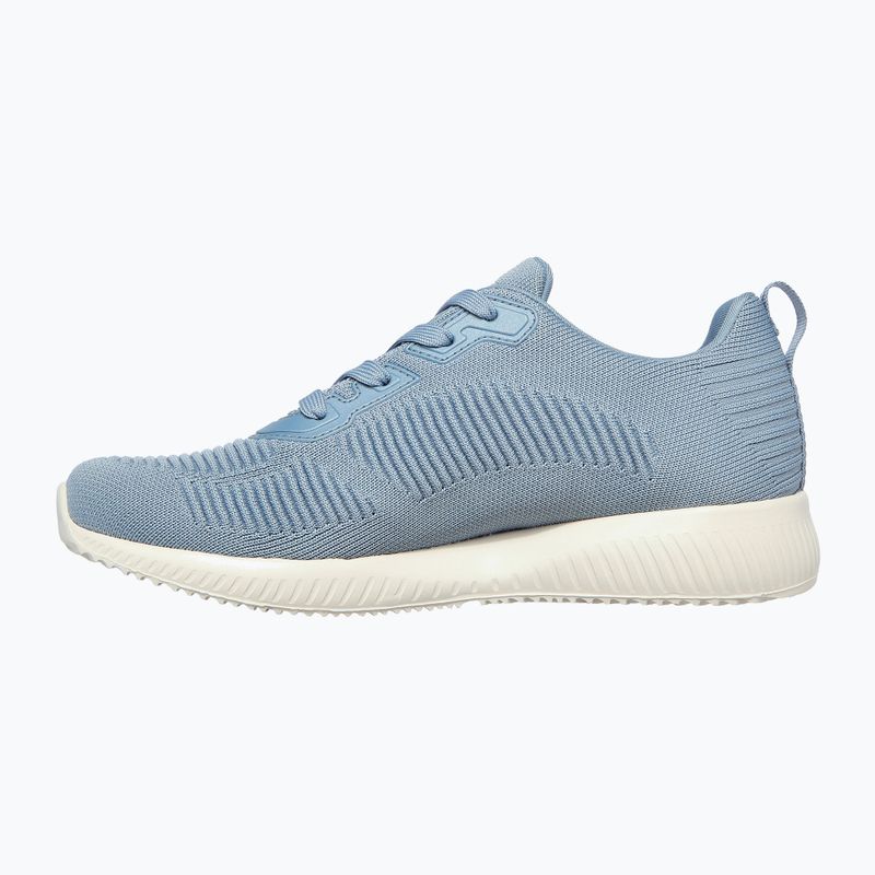 Női SKECHERS Bobs Sport Squad Tough Talk világoskék cipő 11