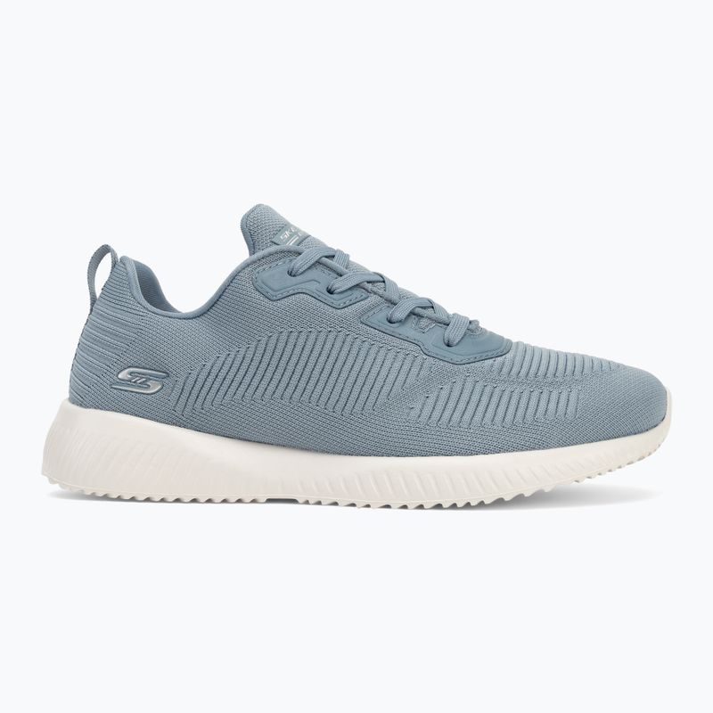 Női SKECHERS Bobs Sport Squad Tough Talk világoskék cipő 2
