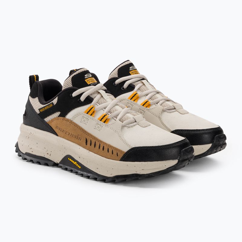 Skechers férfi cipő Skechers Bionic Trail taupe/fekete 4