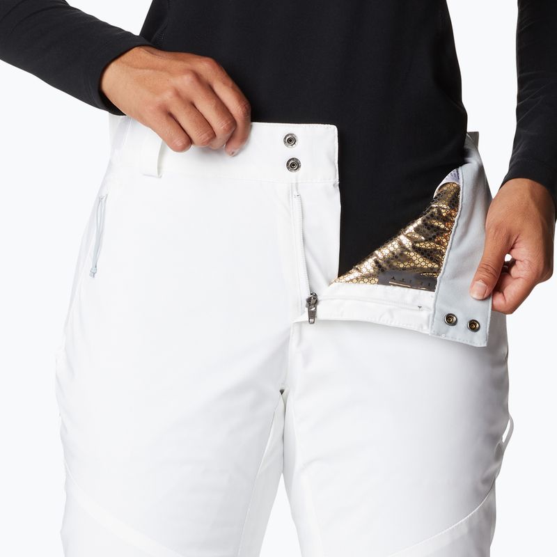 Columbia Backslope II Insulated női síelőnadrág fehér 1985371 4