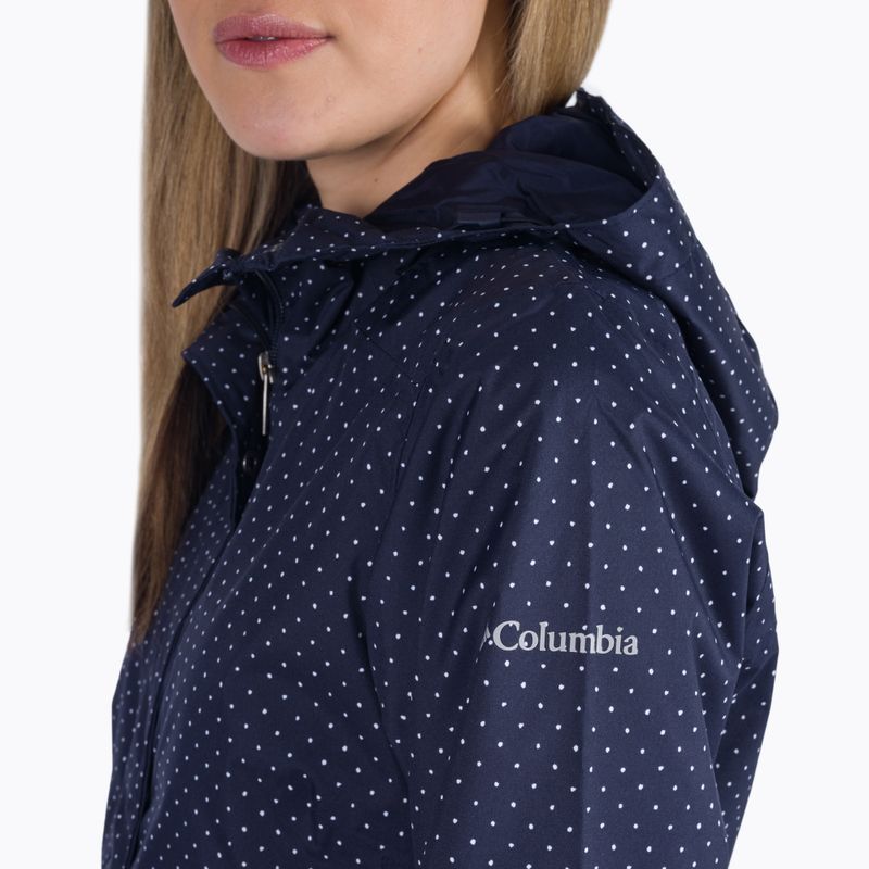 Női Columbia Splash A Little II 468 membrános esőkabát, sötétkék 1771064 4