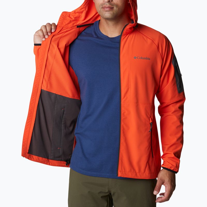 Columbia Tall Heights férfi softshell dzseki 813 narancssárga 1975591 6