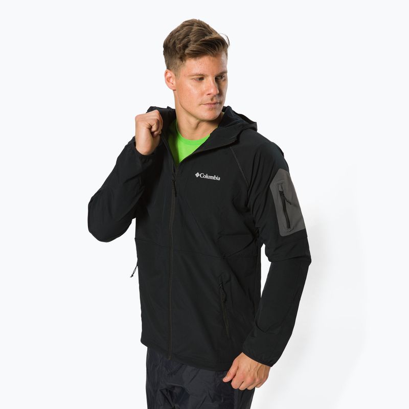 Columbia Tall Heights férfi softshell dzseki 010 fekete 1975591